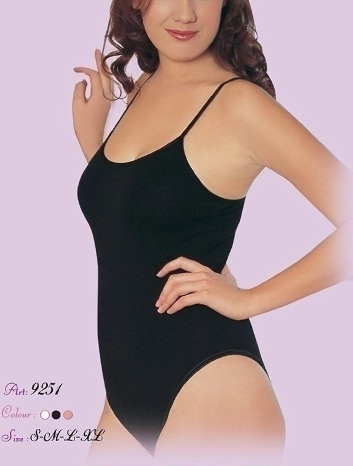 İmer Modal İp Askılı Çıtçıtlı Body Siyah