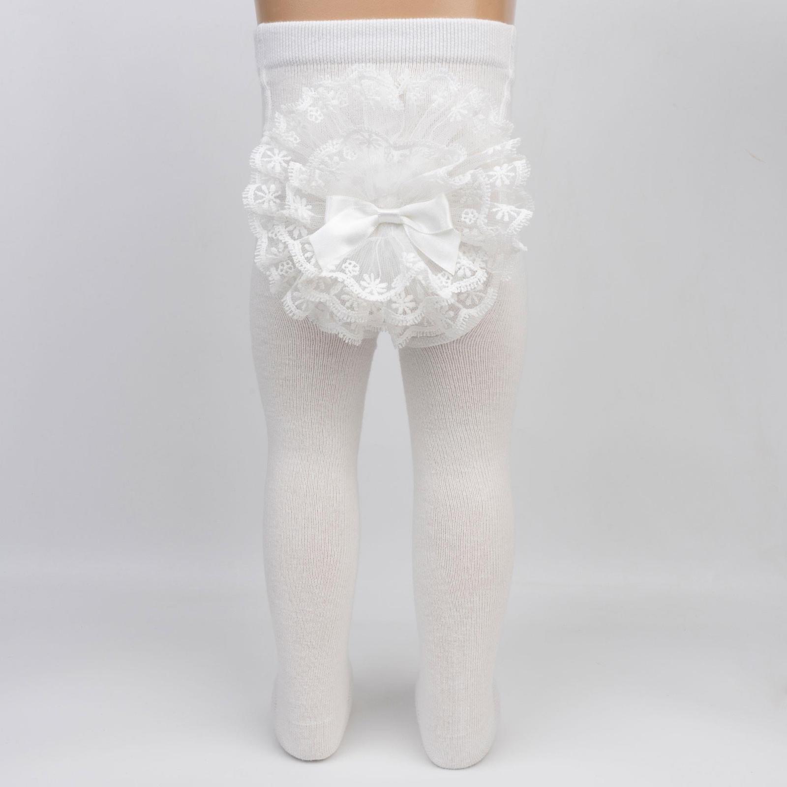 Bebek Külotlu Çorap Beyaz Renk